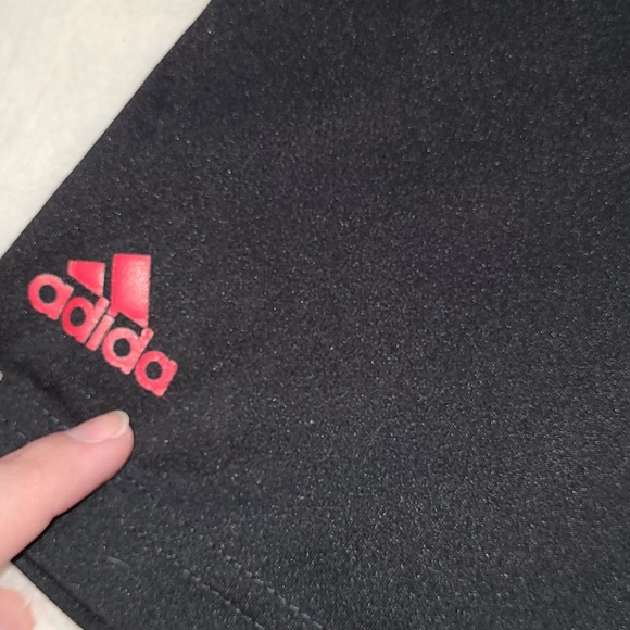 Boy's Youth Small 8 Adidas Shorts Black - Picture 3 of 6